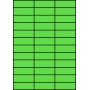 Etykiety A4 kolorowe 70x24,75 – zielone