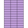 Etykiety A4 kolorowe 70x24,75 – fioletowe