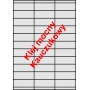 Etykiety A4 klej wzmocniony 70x25,4
