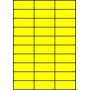 Etykiety A4 kolorowe 70x29,7 – żółte