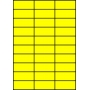 Etykiety A4 kolorowe 70x29,7 – żółte