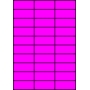 Etykiety A4 kolorowe 70x29,7 – różowe