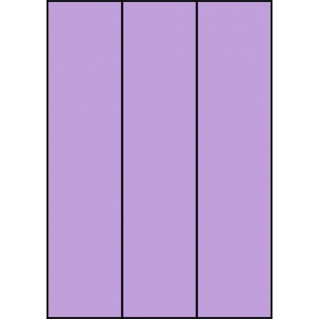 Etykiety A4 kolorowe 70x297 – fioletowe