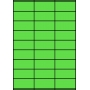 Etykiety A4 kolorowe 70x32 – zielone