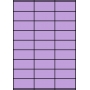 Etykiety A4 kolorowe 70x32 – fioletowe