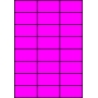 Etykiety A4 kolorowe 70x37 – różowe