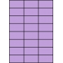 Etykiety A4 kolorowe 70x37 – fioletowe