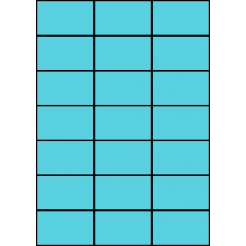 Etykiety A4 kolorowe 70x42,42 – niebieskie