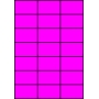 Etykiety A4 kolorowe 70x42,42 – różowe