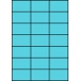 Etykiety A4 kolorowe 70x42,42 – niebieskie