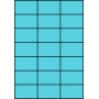 Etykiety A4 kolorowe 70x42,42 – niebieskie