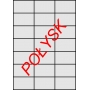 Etykiety samoprzylepne - 70x42,4 A4 do drukarek atramentowych