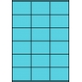 Etykiety A4 kolorowe 70x48 – niebieskie