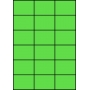 Etykiety A4 kolorowe 70x49,5 – zielone