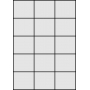 Etykiety samoprzylepne na arkuszach A4 - 70x59,4