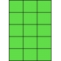 Etykiety A4 kolorowe 70x59,4 – zielone