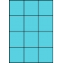 Etykiety A4 kolorowe 70x74 – niebieskie