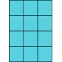 Etykiety A4 kolorowe 70x74 – niebieskie