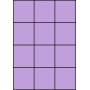 Etykiety A4 kolorowe 70x74 – fioletowe