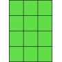 Etykiety A4 kolorowe 70x74 – zielone